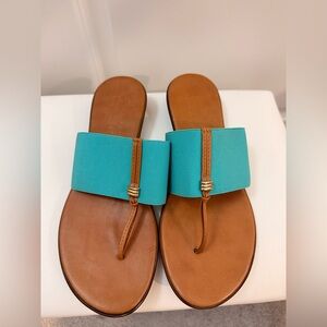Women's Turquoise Sandals